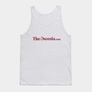 TheOsceola.com Garnet logo Tank Top